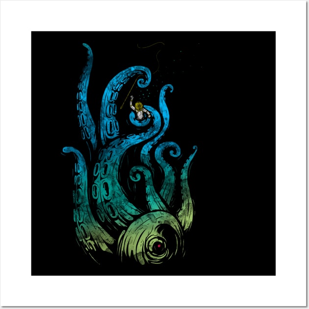 Undersea Attack Wall Art by StevenToang